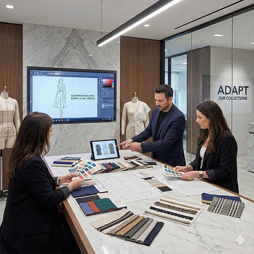 Tailor working on measurements